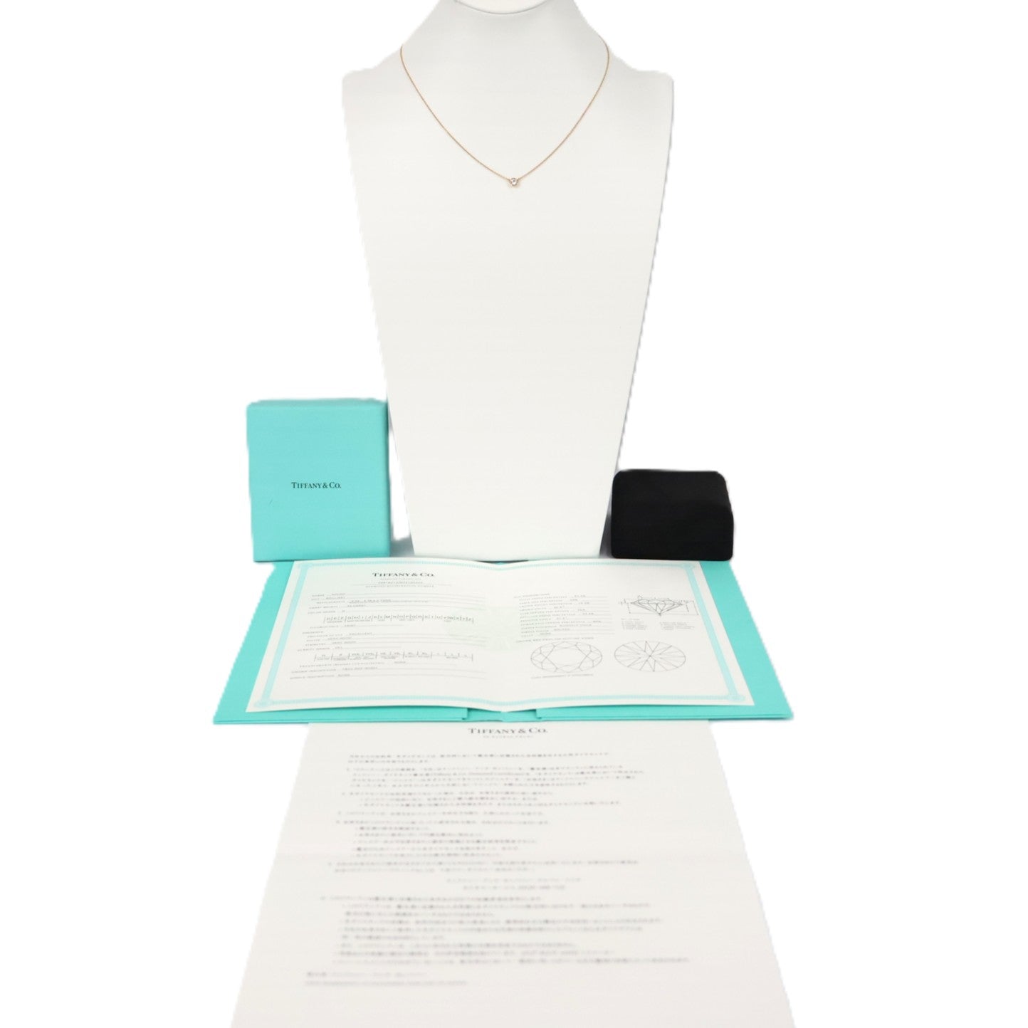 TIFFANY & Co. Diamonds by the Yard 0.33ct-G-VS1-EX Necklace