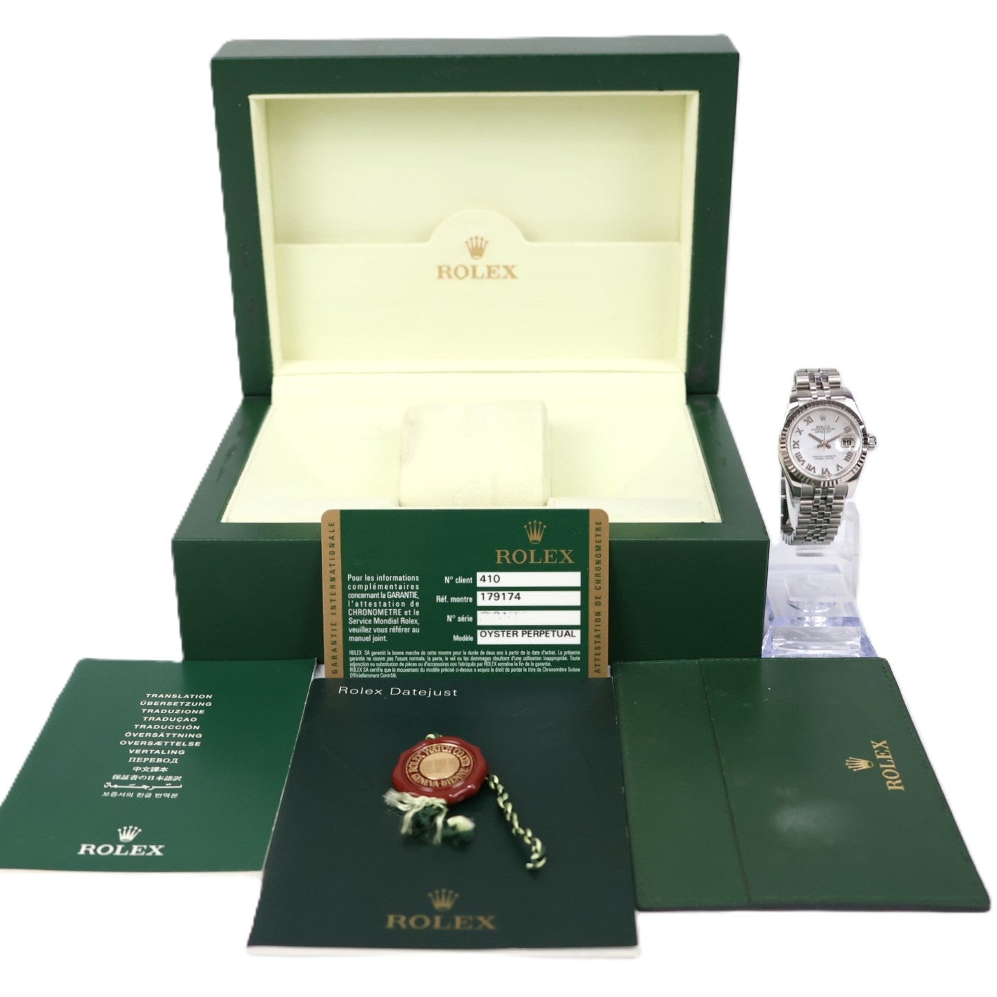 ROLEX 179174NR Date Just