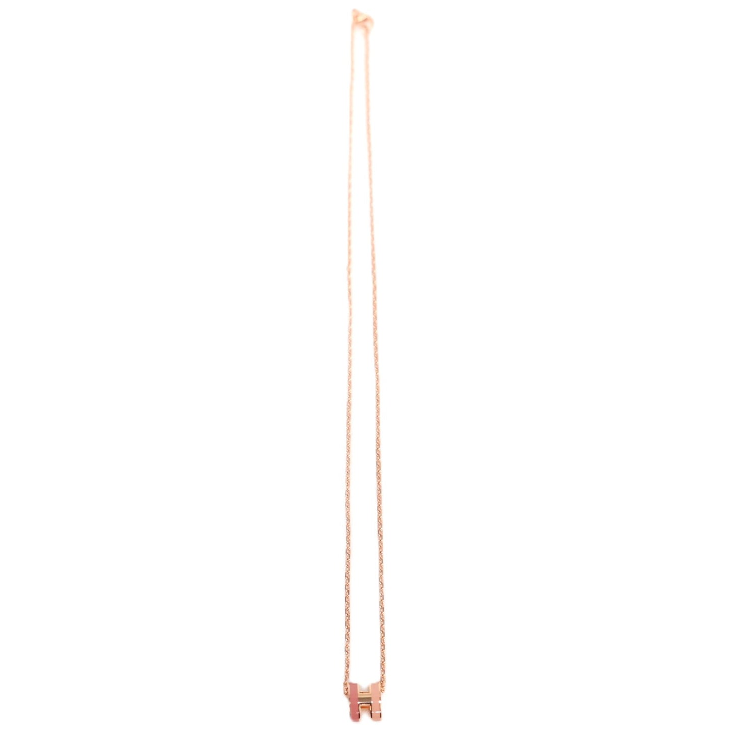 HERMES 100066FO POP H ROCABAR MINI NECKLACE