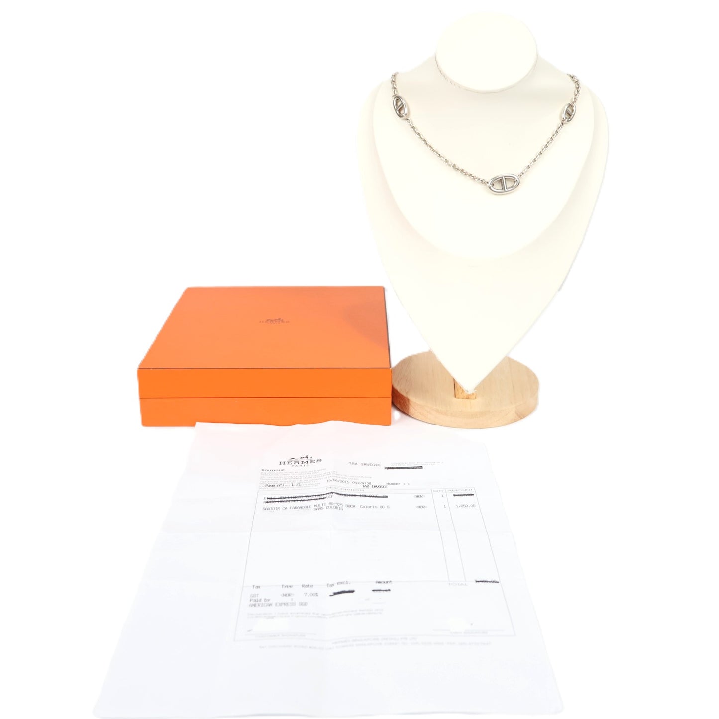 HERMES H104570B Farandole Long Necklace 80 Necklace