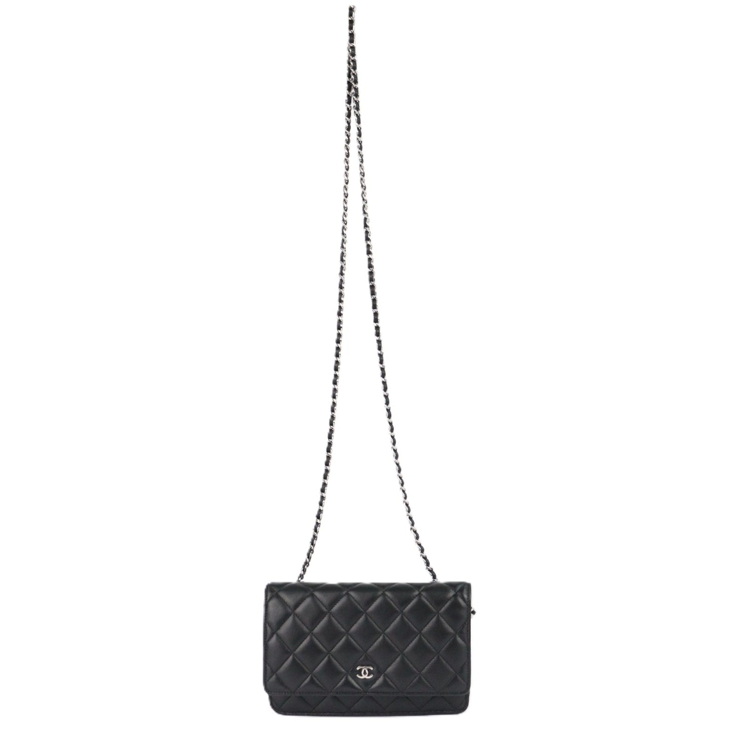 CHANEL 33814 CLASSIC FLAP WALLET ON CHAIN