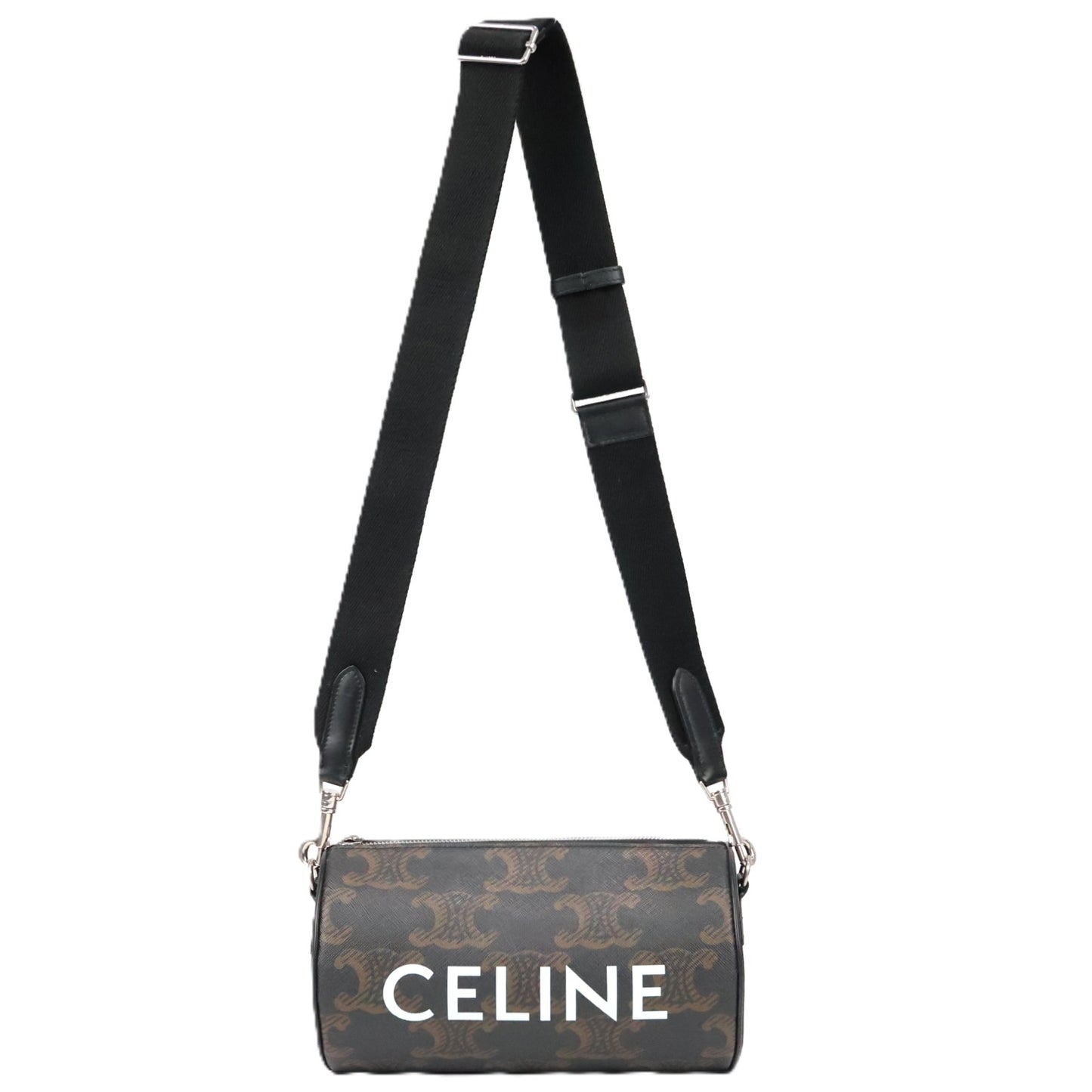 CELINE 110052EKK CYLINDER CROSSBODY BAG