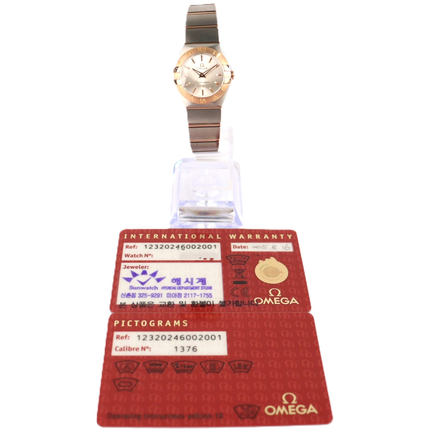 OMEGA 123.20.24.60.02.001 Constellation