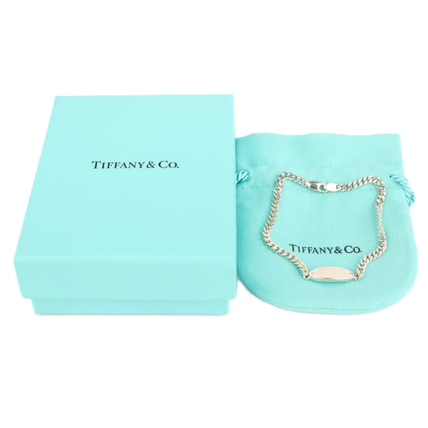 TIFFANY & Co. Return to Tiffany Oval ID #Large Bracelet