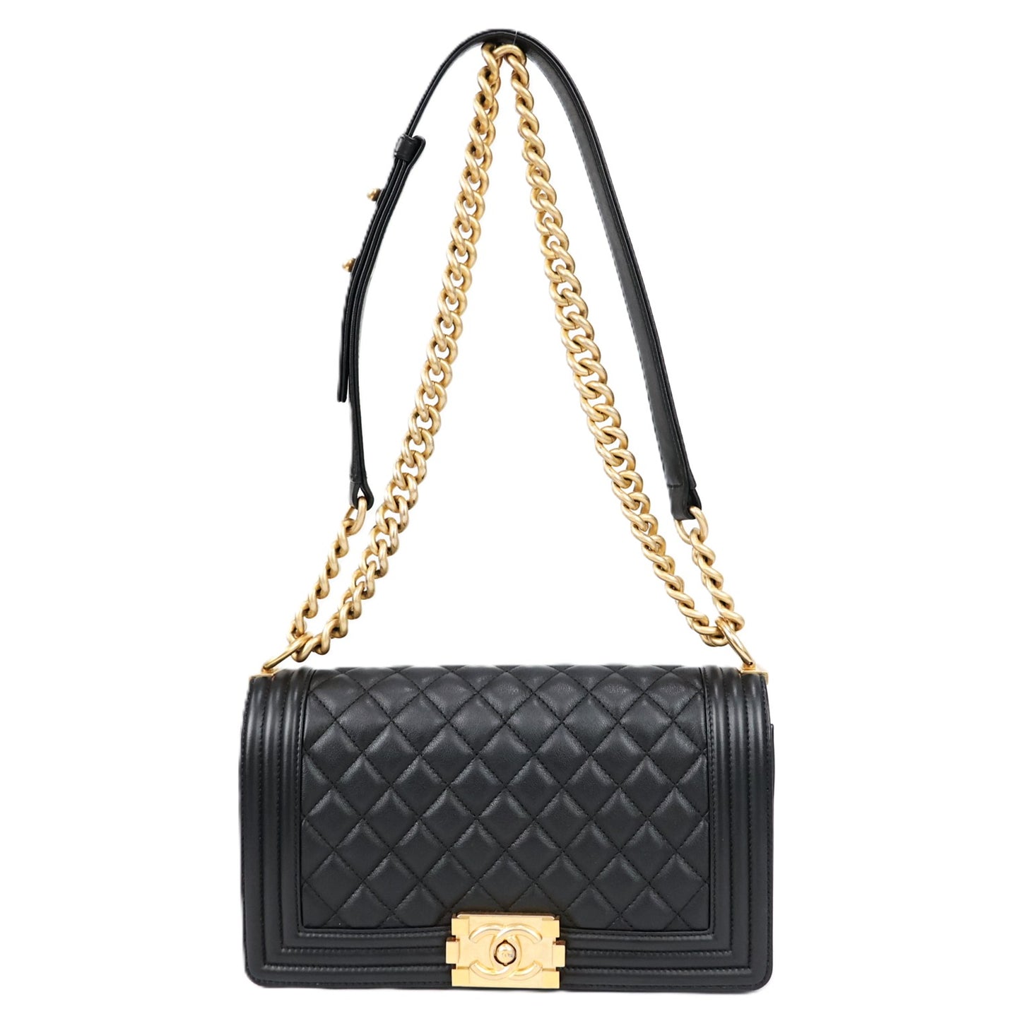 CHANEL 67086 BOY CHANEL MEDIUM SHOULDER BAG