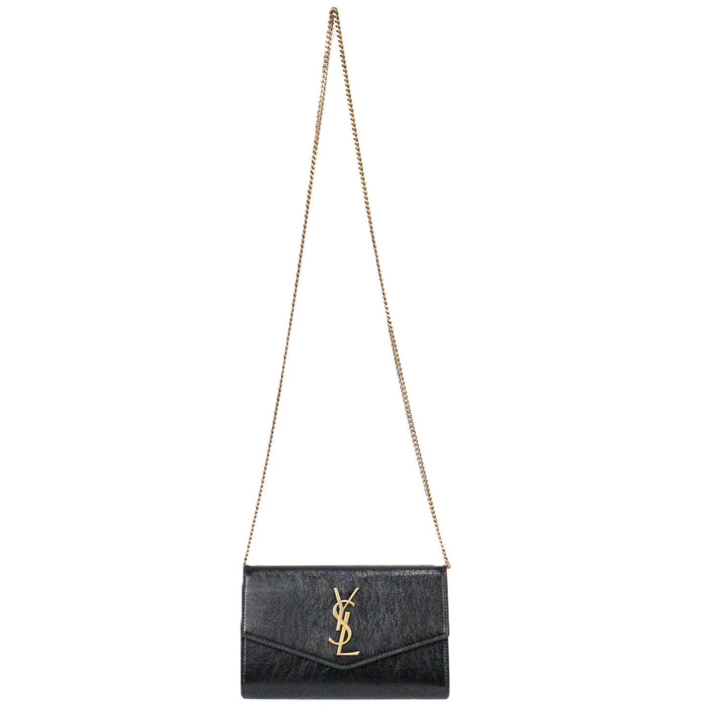 SAINT LAURENT 607788 AADA0 UPTOWN WALLET ON CHAIN