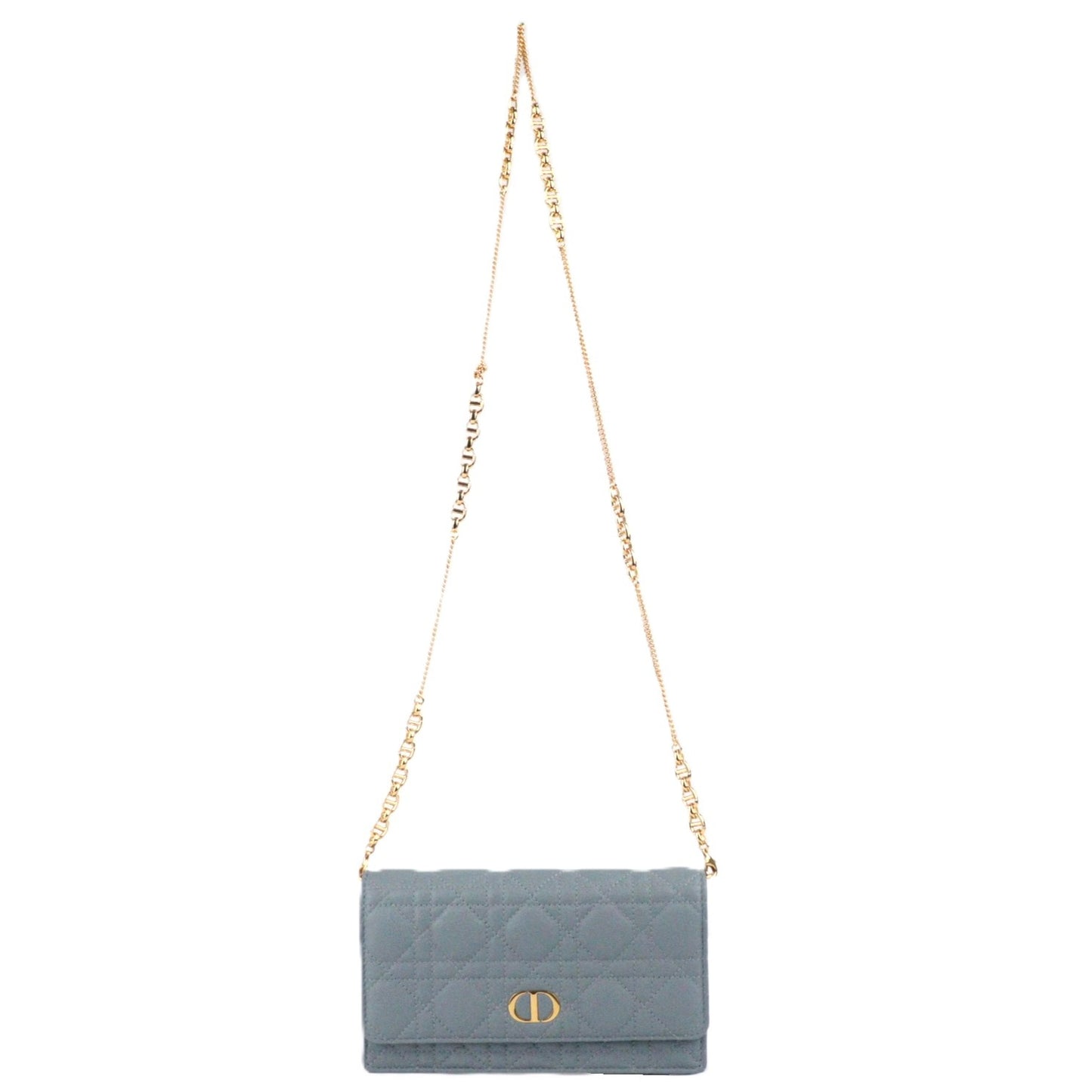 DIOR S5134UWHC DIOR CARO WALLET ON CHAIN