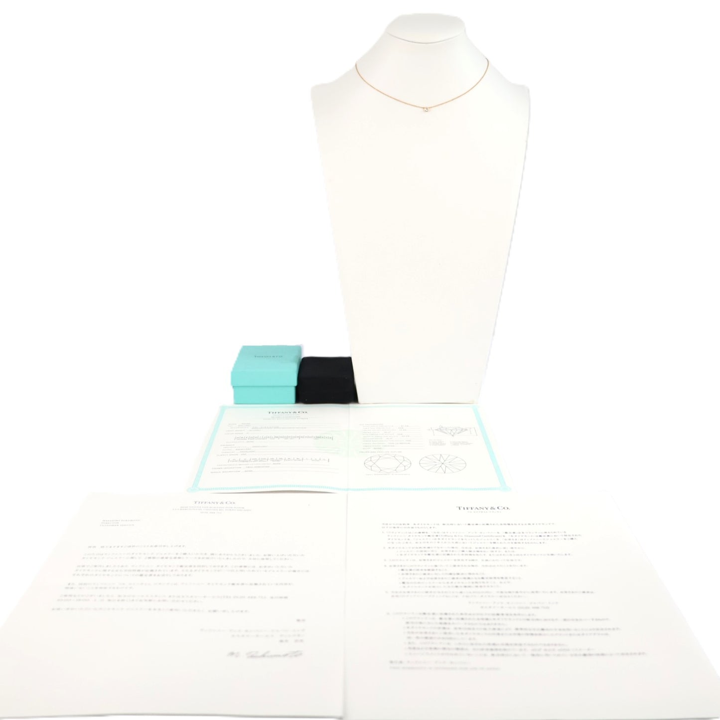 TIFFANY & Co. Diamonds by the Yard 0.18ct-H-VS2-3EX Necklace