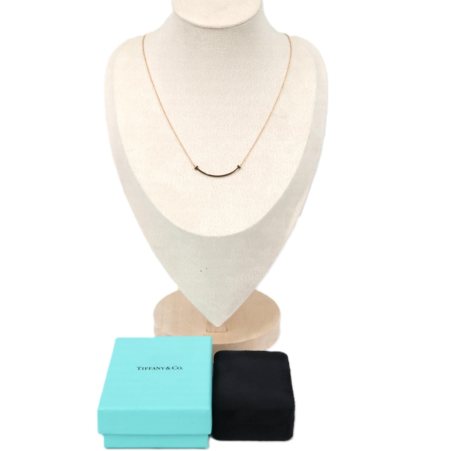 TIFFANY & Co. 60011678 T Smile Small Necklace