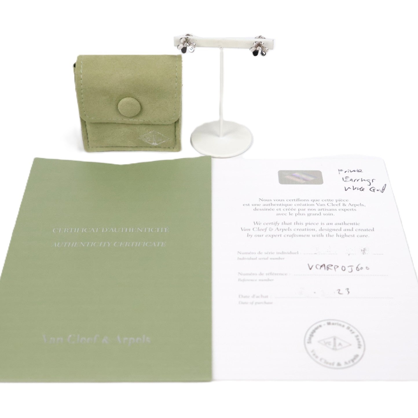 Van Cleef & Arpels VCARP0J600 Frivole Mini Model Earrings