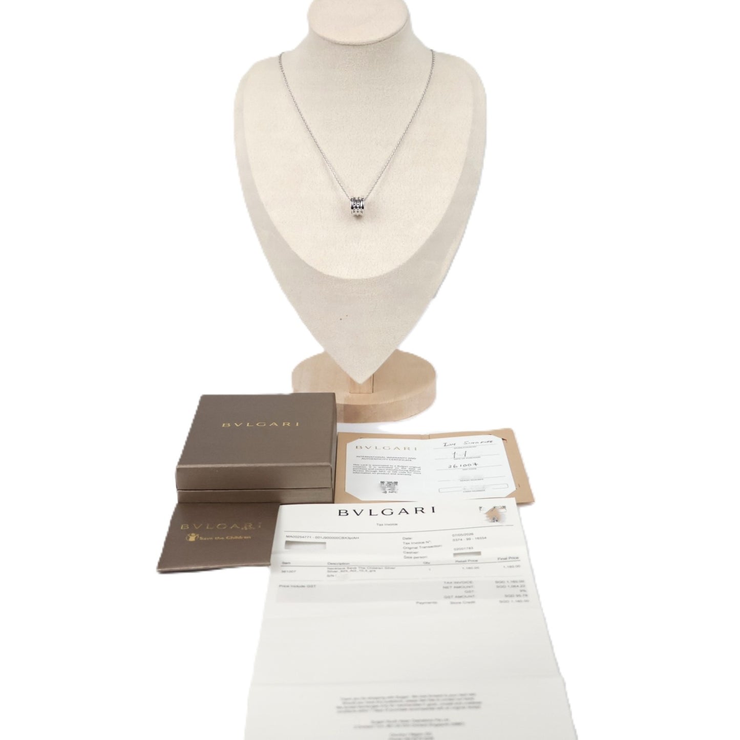 BVLGARI 361007 Save the Children B.zero1 Rock Necklace