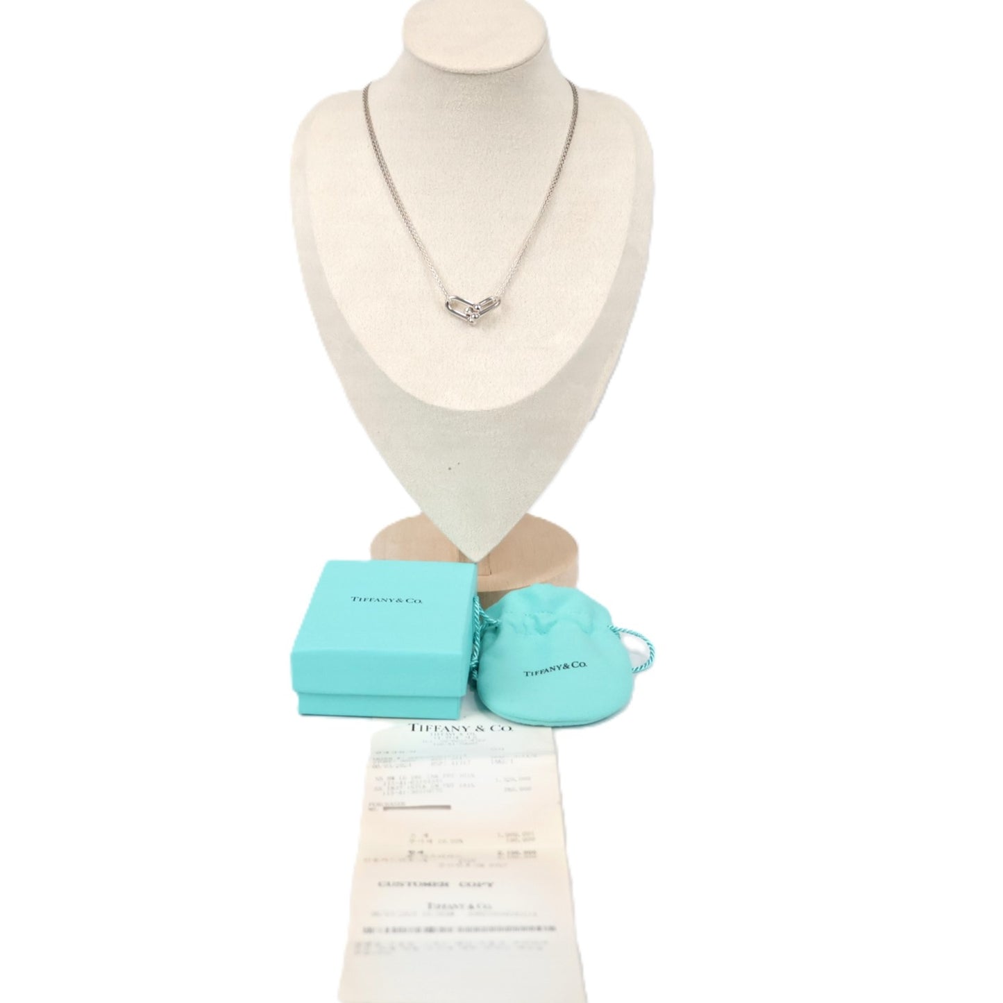 TIFFANY & Co. 63104337 HardWear Large Double Link Necklace