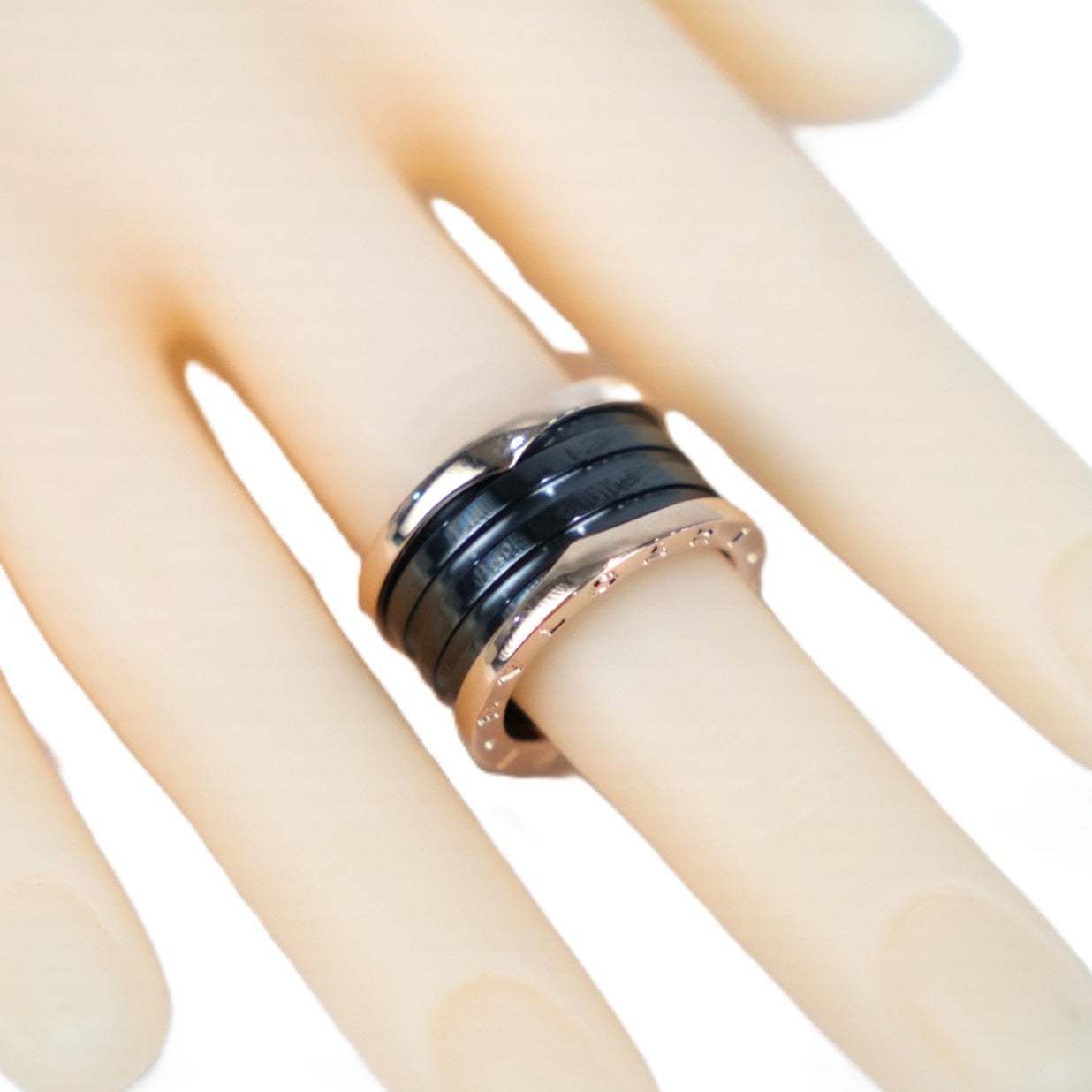 BVLGARI 345850 B.zero1 4-Bands #52 Ring