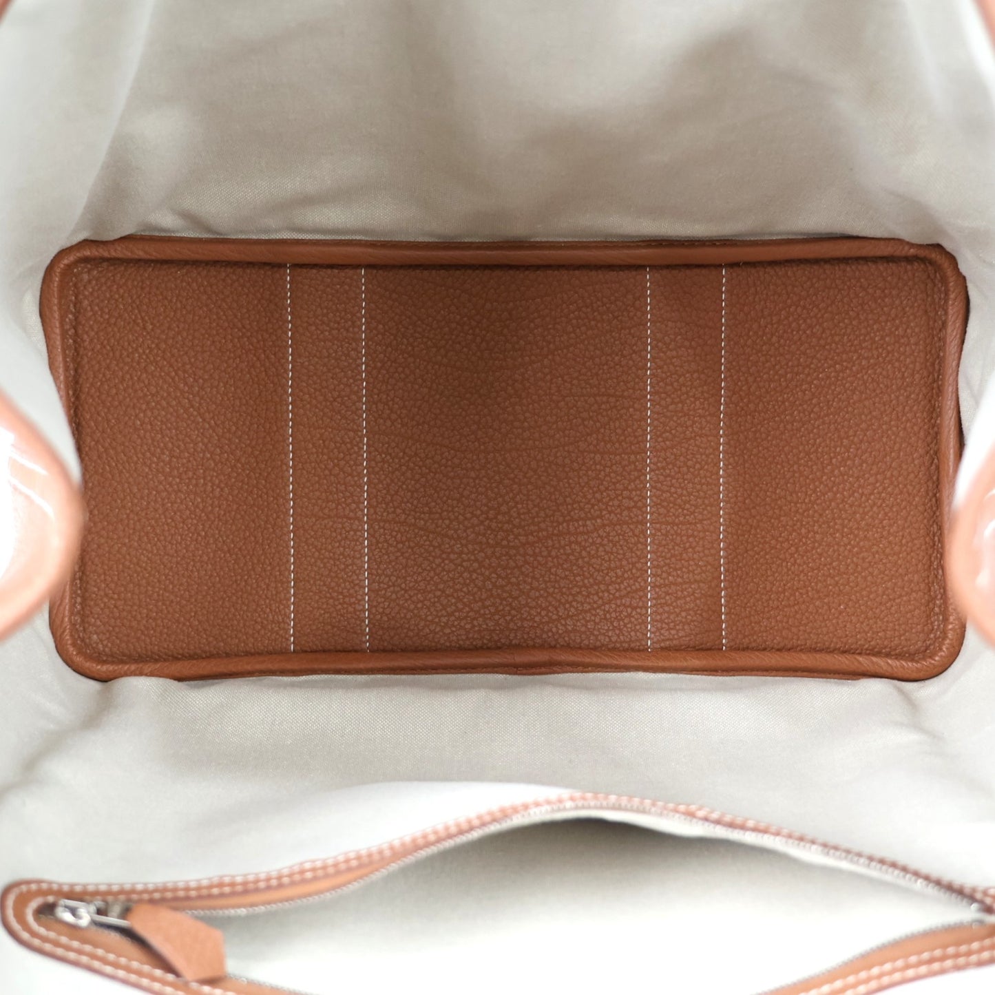 HERMES 075149CK GARDEN POUCH 36 TOTE BAG