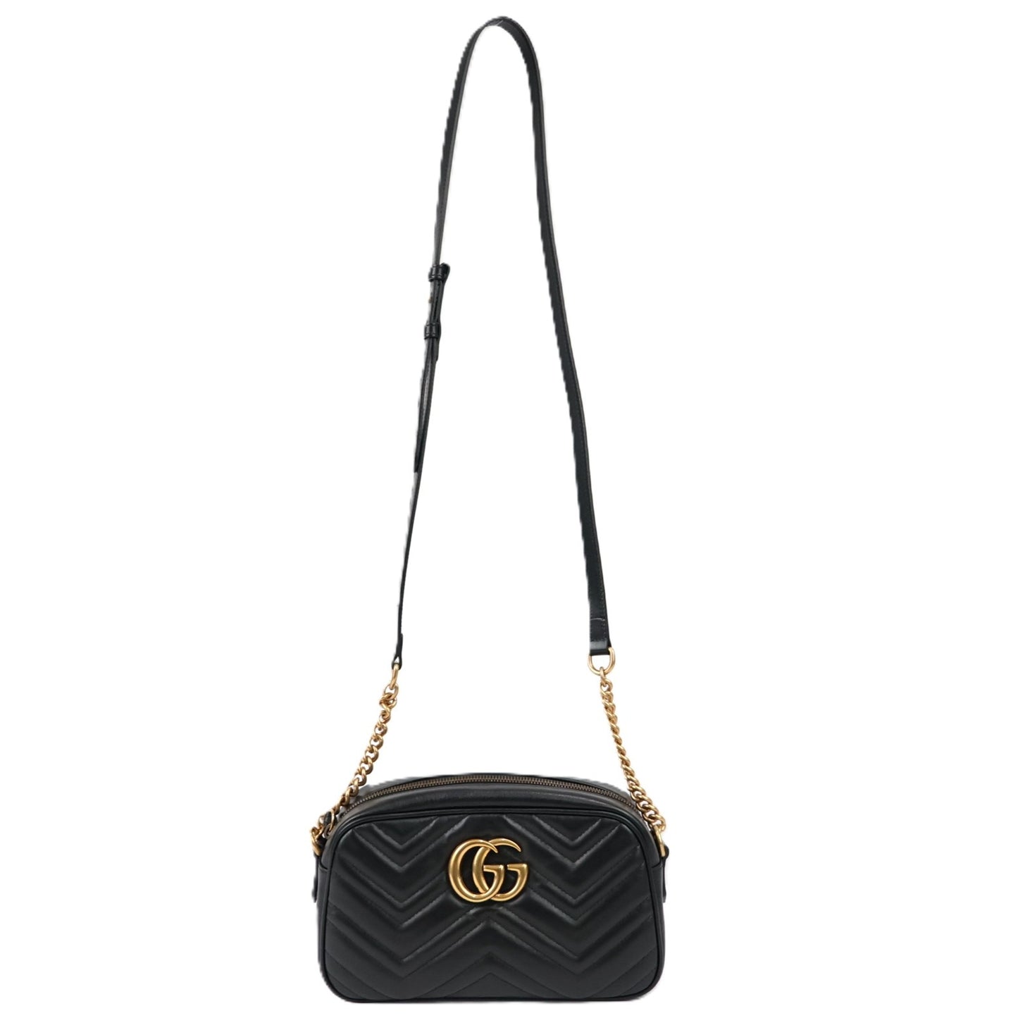 GUCCI 447632 DTD1T GG MARMONT CROSSBODY BAG