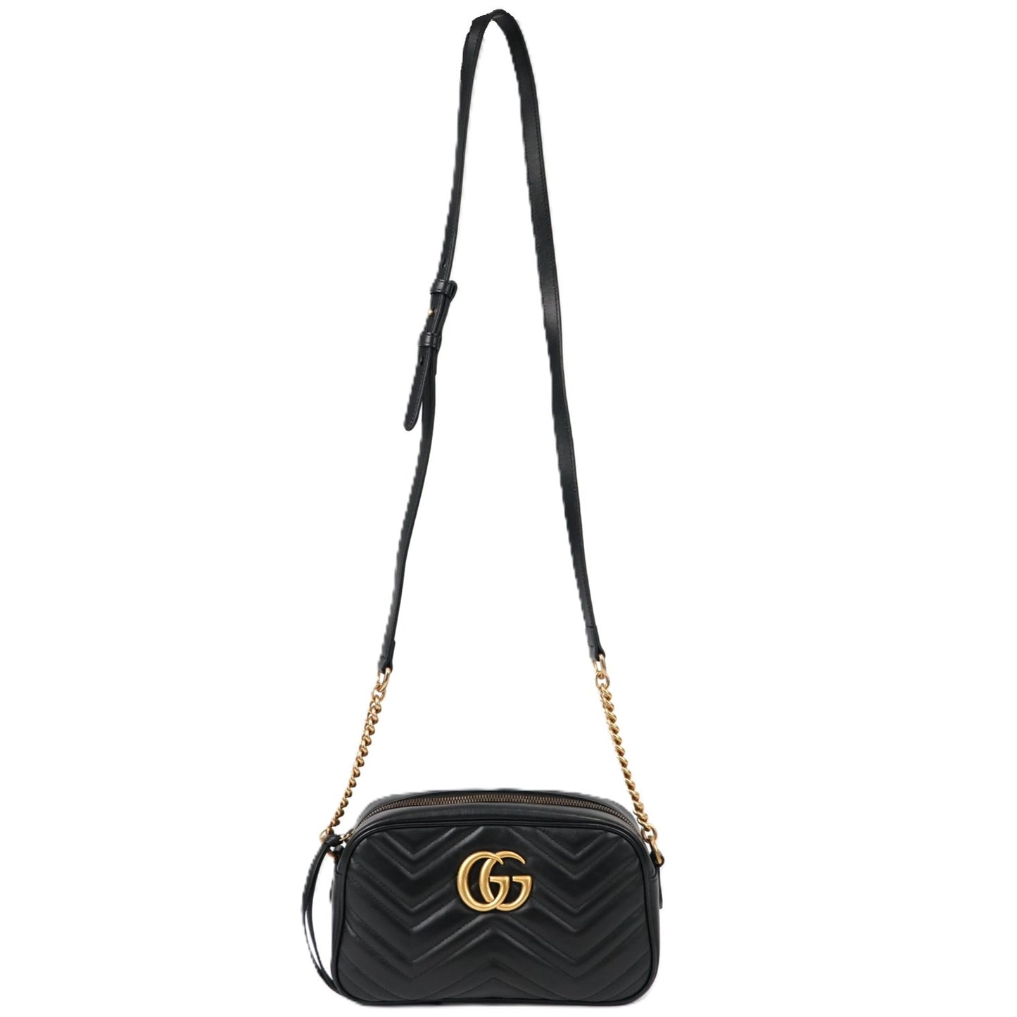 GUCCI 447632 DTD1T GG MARMONT CROSSBODY BAG