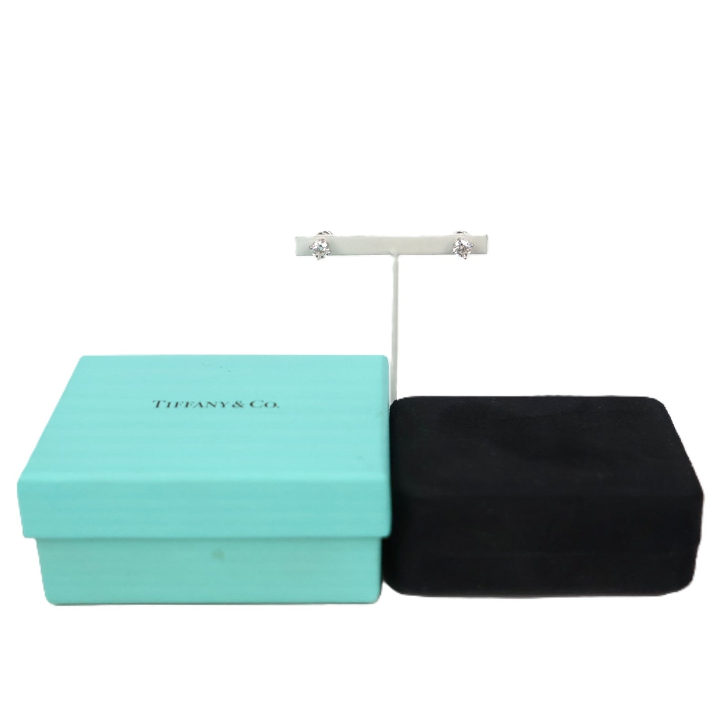 TIFFANY & Co. Tiffany Solitaire Diamond Stud Earrings