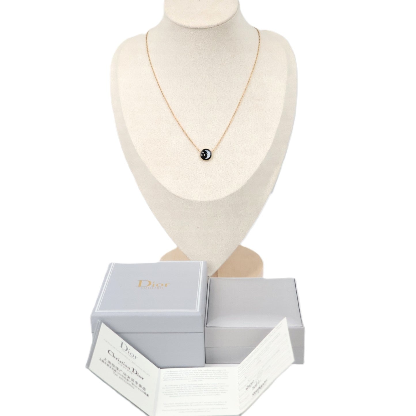 DIOR JSAM95002 Rose Celeste Necklace