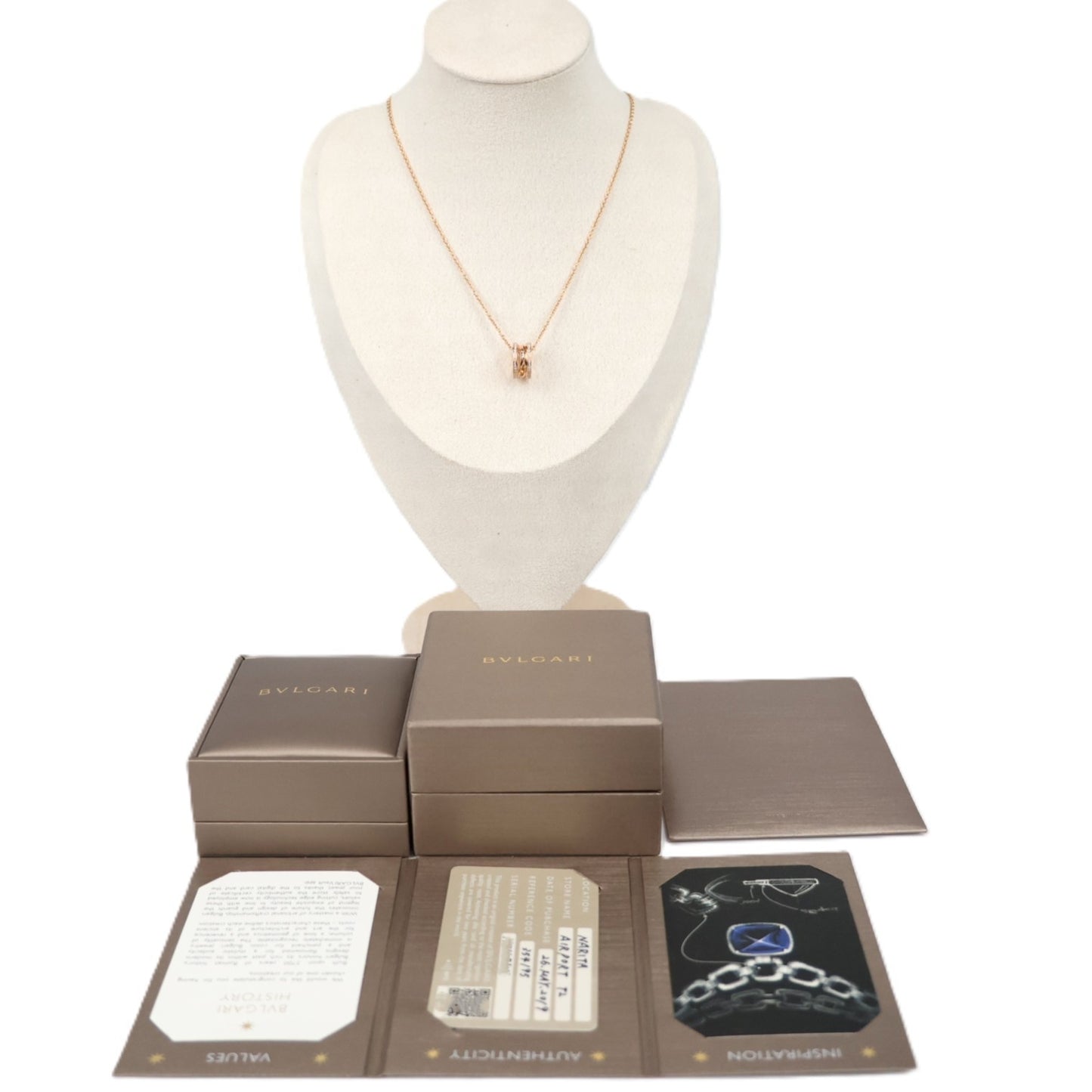 BVLGARI 354195 B.zero1 Design Legend Zaha Hadid Necklace
