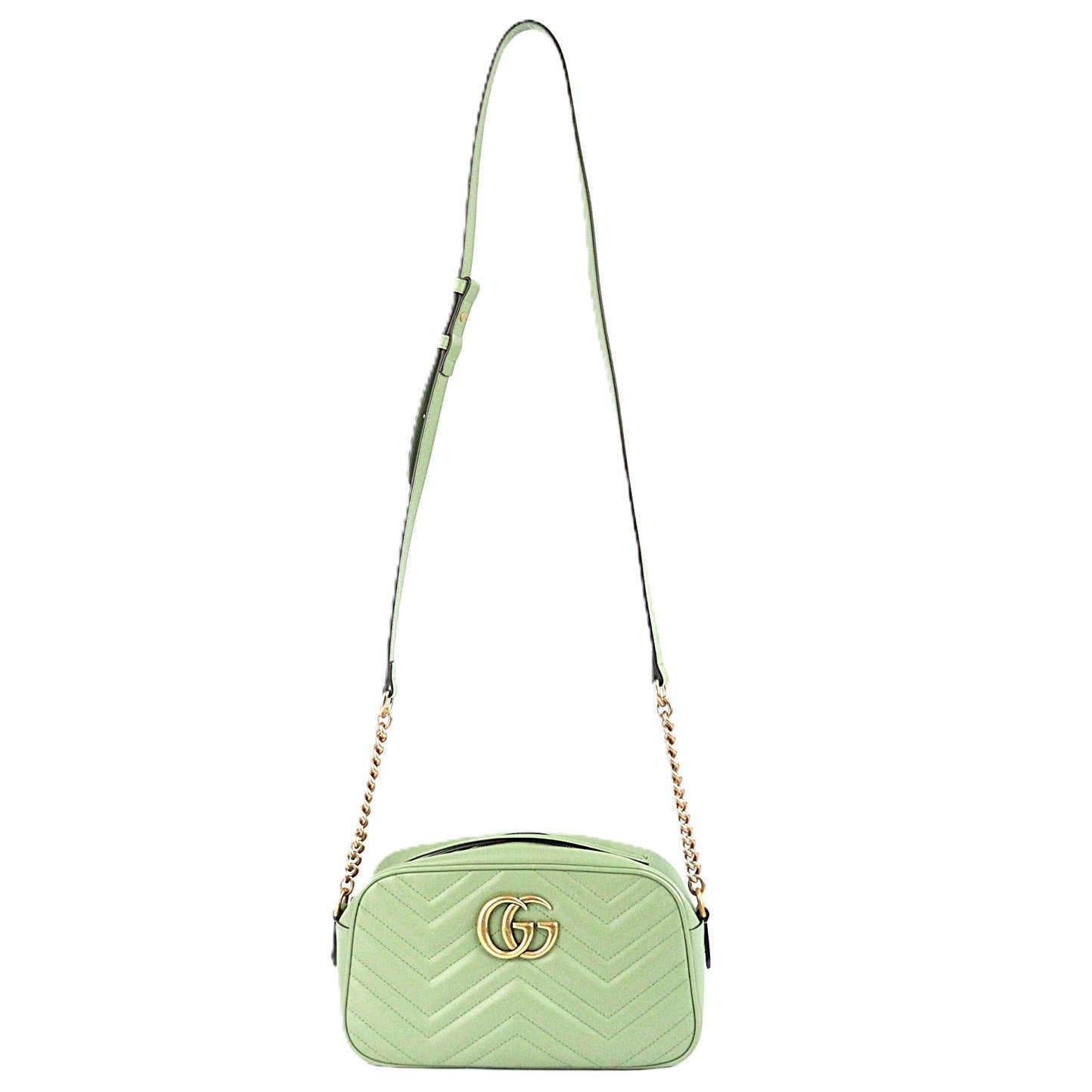 GUCCI 447632 AABZB GG MARMONT CROSSBODY BAG