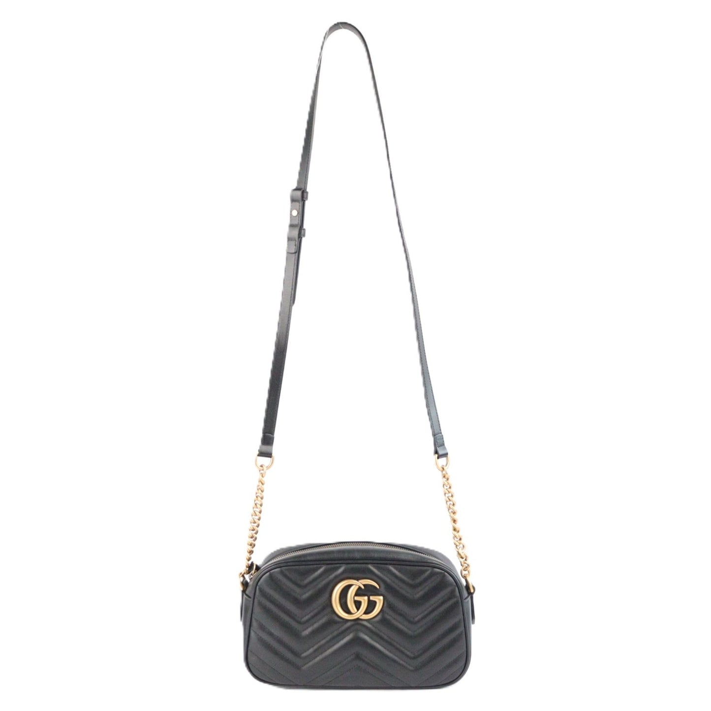 GUCCI 447632 DTD1T GG MARMONT CROSSBODY BAG