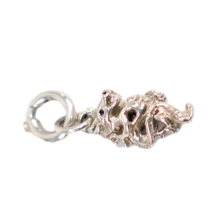 TIFFANY & Co. Dragon + Spring Ring Pendant