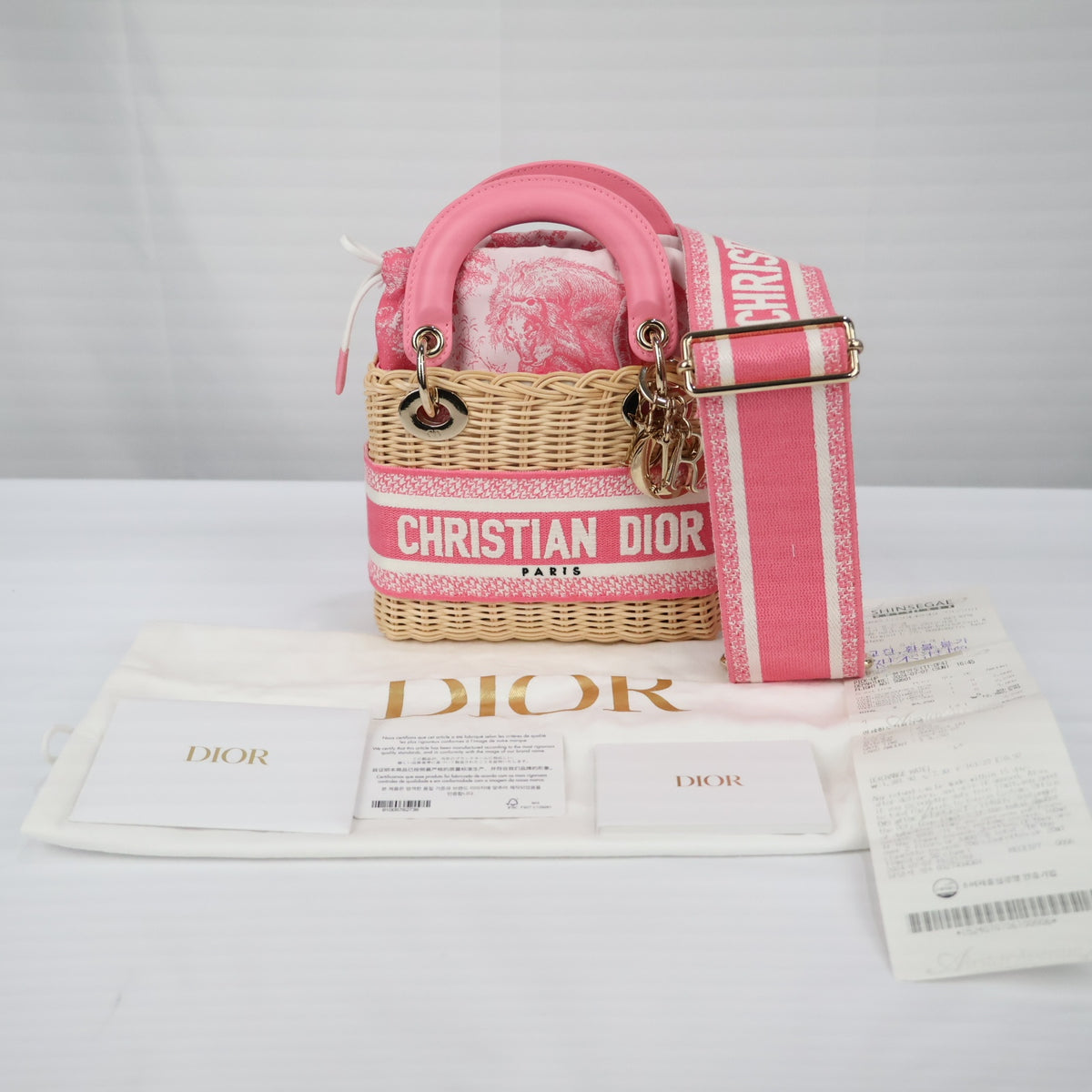 DIOR M0505OIFI LADY DIOR MINI HANDBAG
