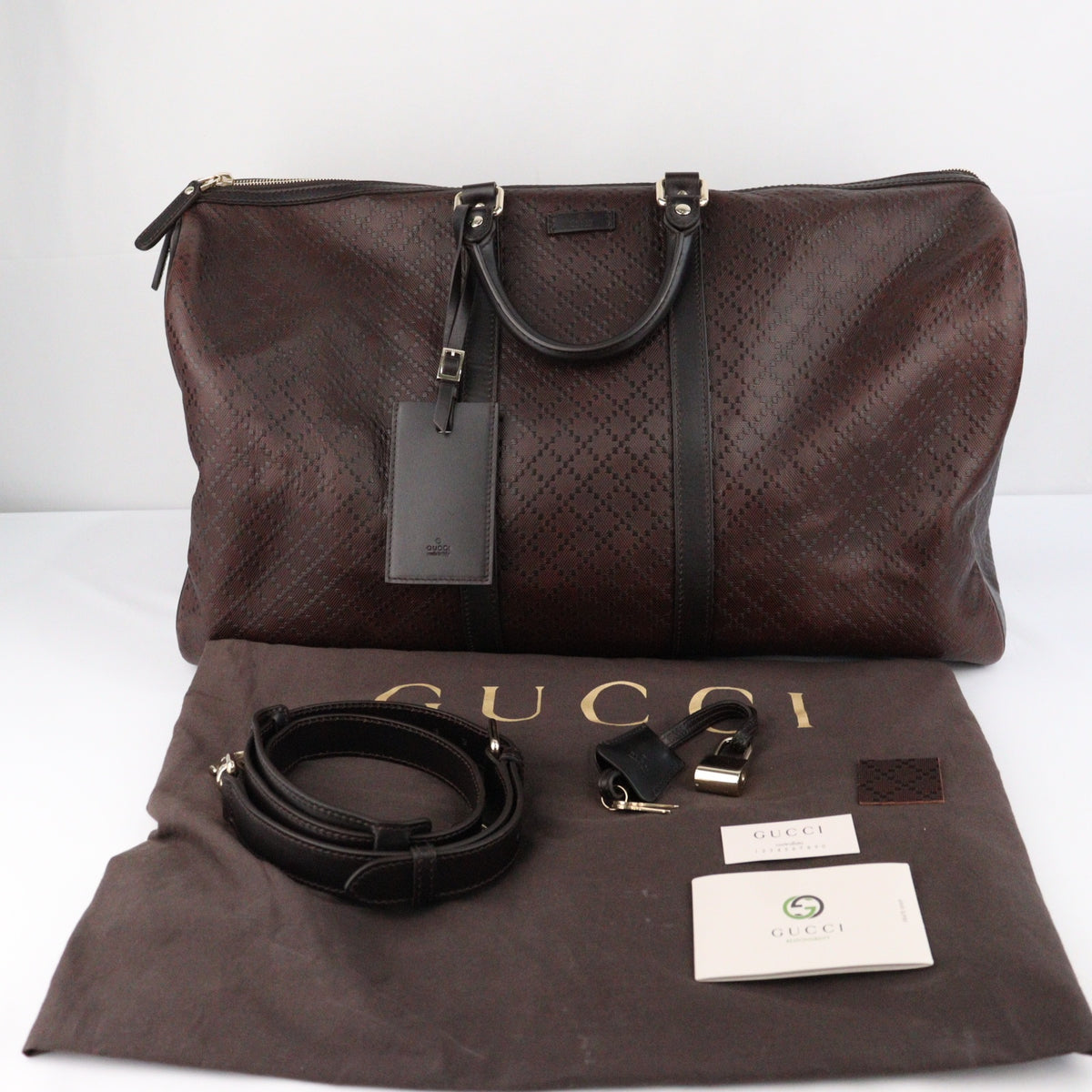 GUCCI 206500 TRAVEL BAG