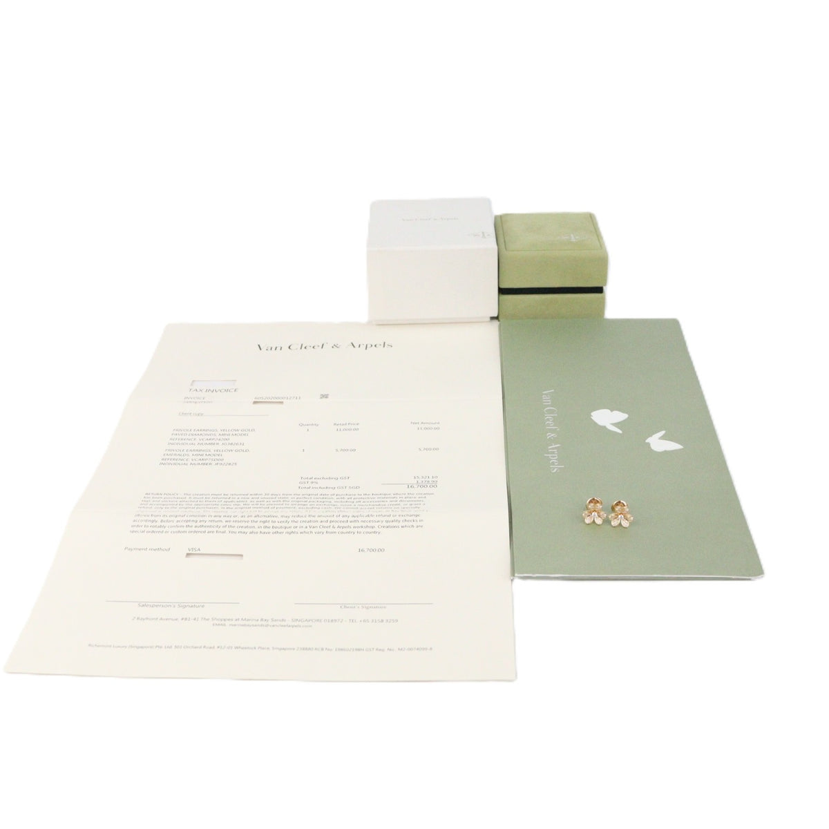 Van Cleef & Arpels VCARP24200 Frivole mini Earrings