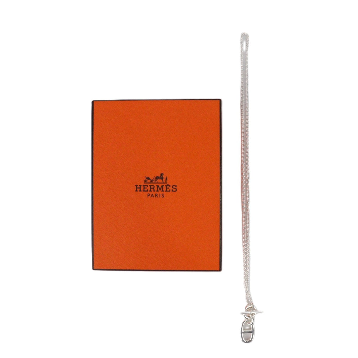 HERMES H104141B Chaine d'Ancre Pendant Necklace