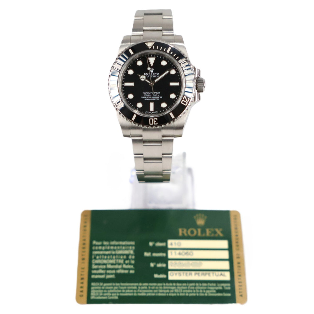 ROLEX 114060 Submariner