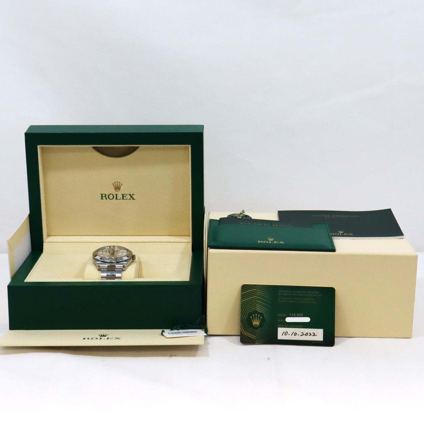 ROLEX 126300 Date Just