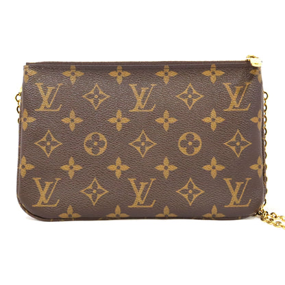 LOUIS VUITTON M68486 POCHETTE DOUBLE ZIP