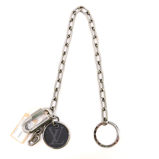 LOUIS VUITTON M68862 KEY CHAIN RING LOGO