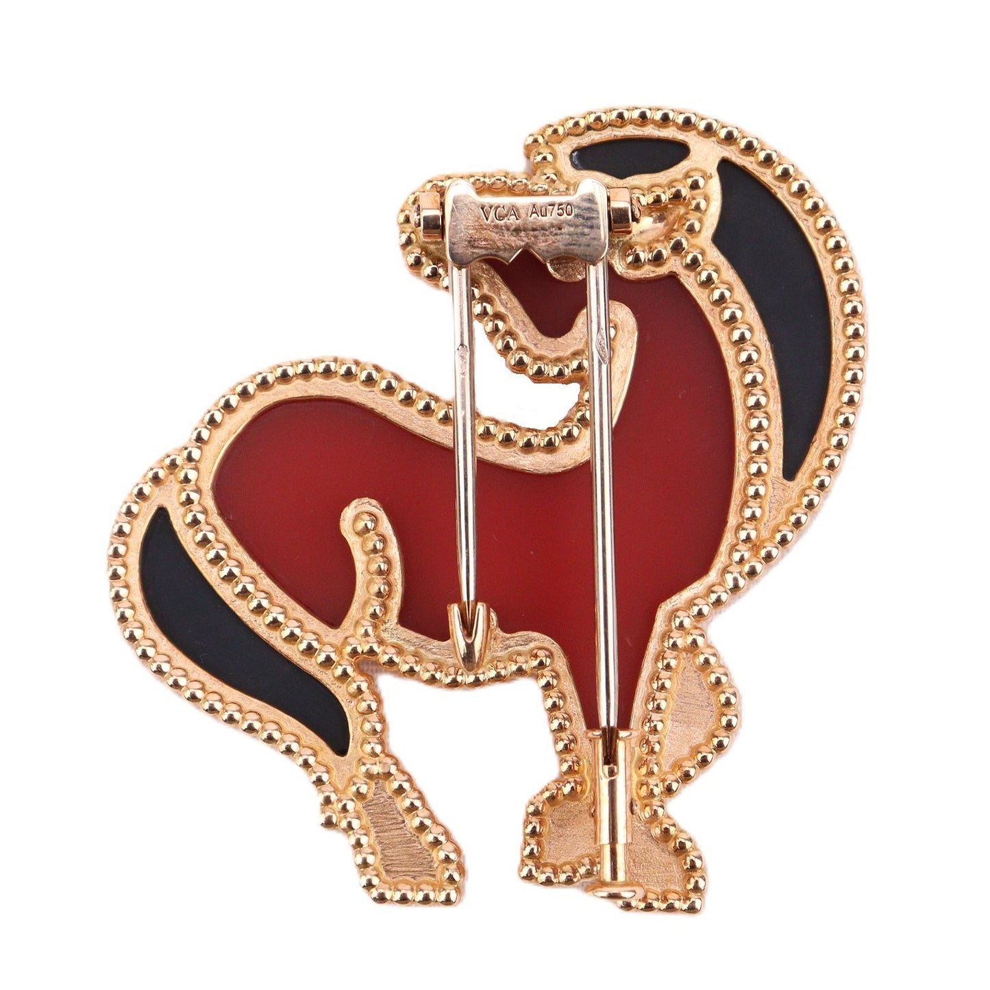 Van Cleef & Arpels VCARP5LJ00 Lucky Animals Horse clip Broach