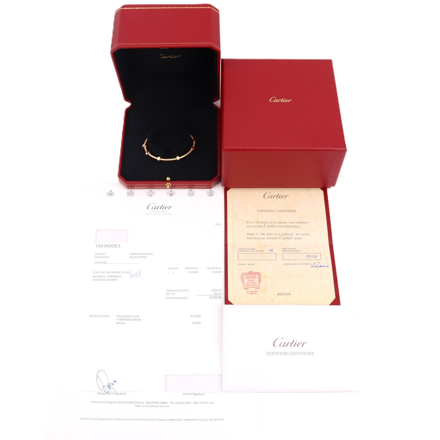 Cartier CRB6049516 Ecrou De Cartier Bracelet Bracelet