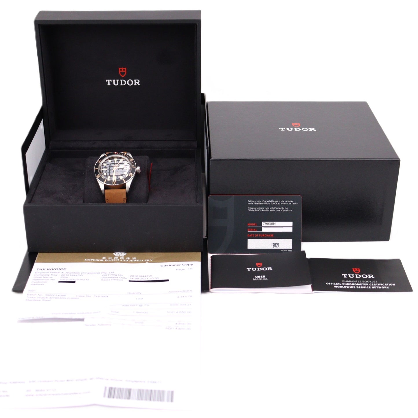 TUDOR 79030N Black Bay 58