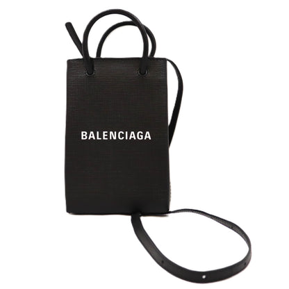 BALENCIAGA 593826 0AI2N SHOPPING PHONE HOLDER