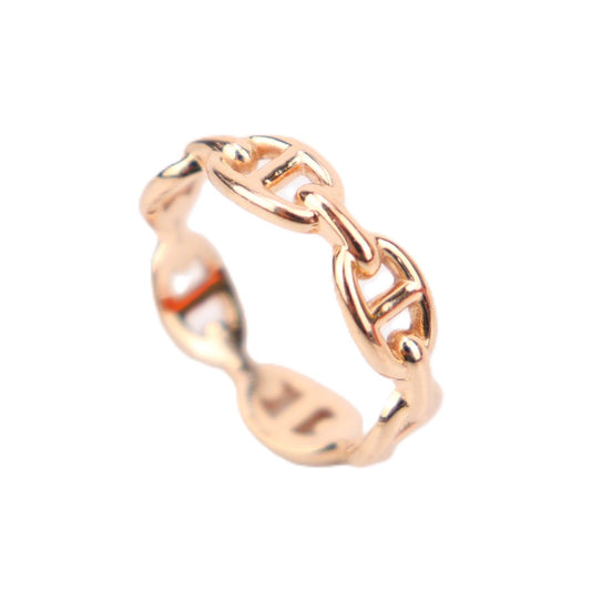 HERMES Chaine D'ancre Enchainee Ring