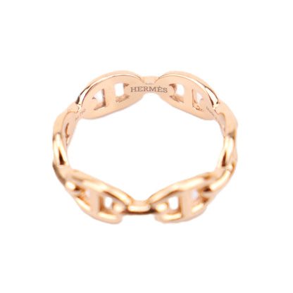 HERMES Chaine D'ancre Enchainee Ring