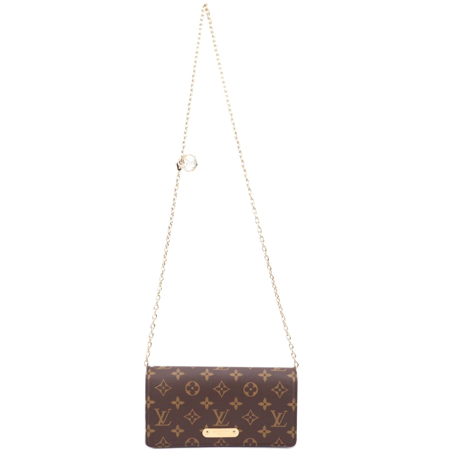 LOUIS VUITTON M82509 WALLET ON CHAIN LILY