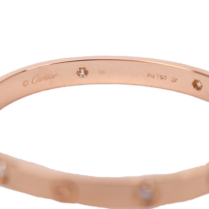 Cartier CRB6069917 Love Bracelet Classic Model 4 Diamonds Bangle