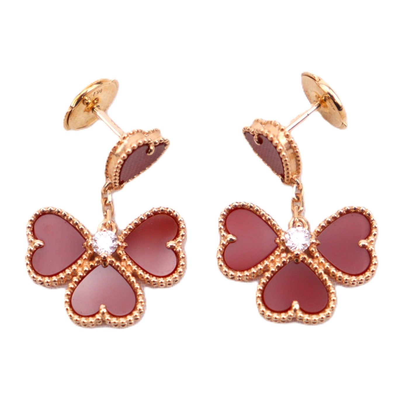 Van Cleef & Arpels VCARN5PP00 Sweet Alhambra Effeuillage (Sweet Hearts) Earrings