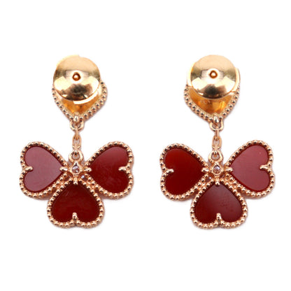 Van Cleef & Arpels VCARN5PP00 Sweet Alhambra Effeuillage (Sweet Hearts) Earrings