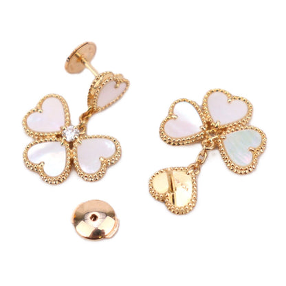 Van Cleef & Arpels VCARN5PQ00 Sweet Alhambra Effeuillage (Sweet Hearts) Earrings