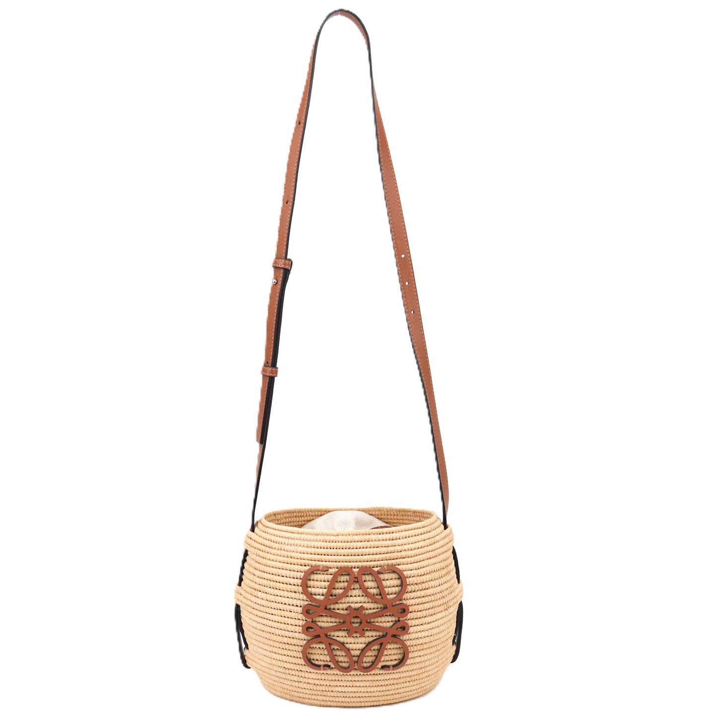 LOEWE A223Z48X03 BEEHIVE BASKET BAG