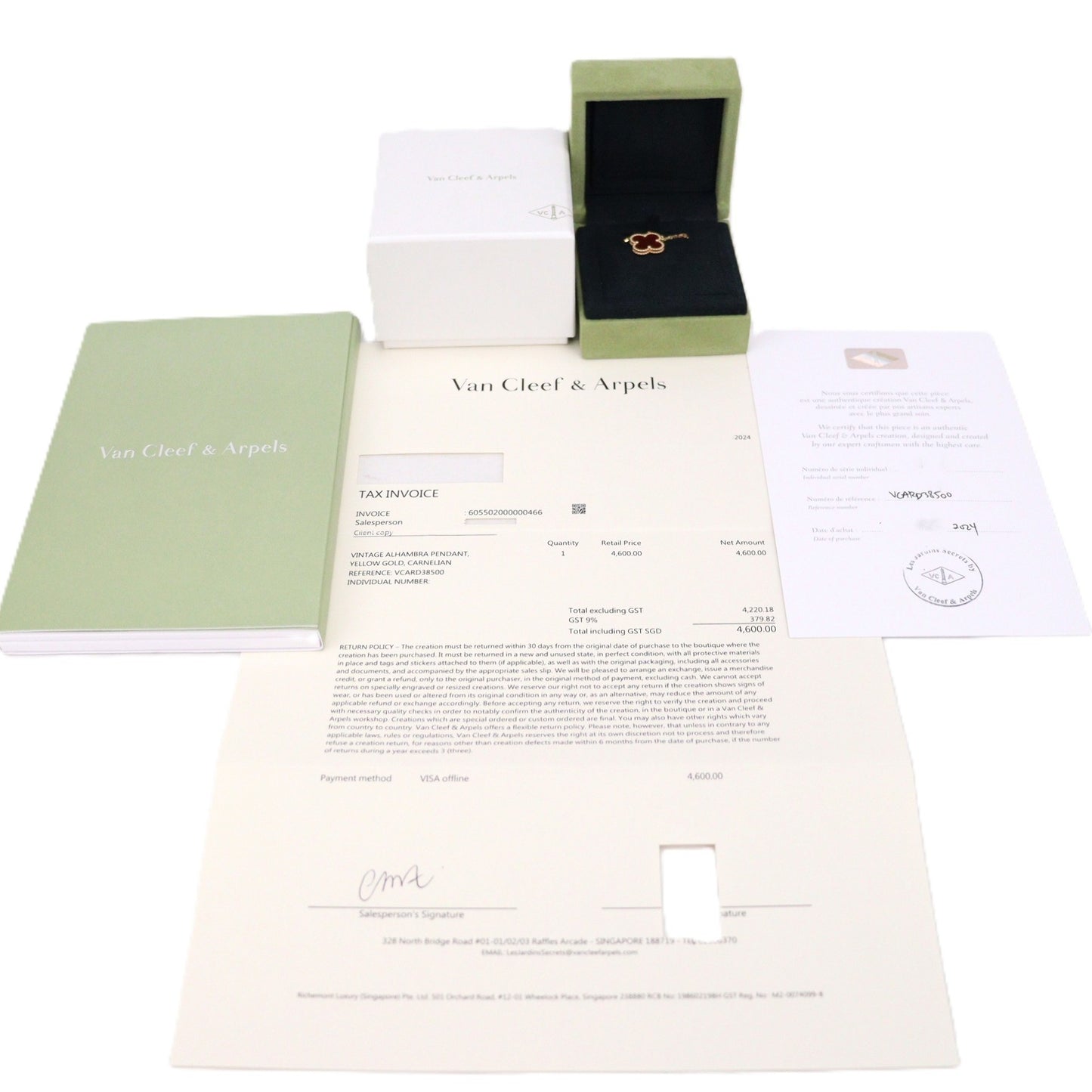 Van Cleef & Arpels VCARD38500 Vintage Alhambra Necklace