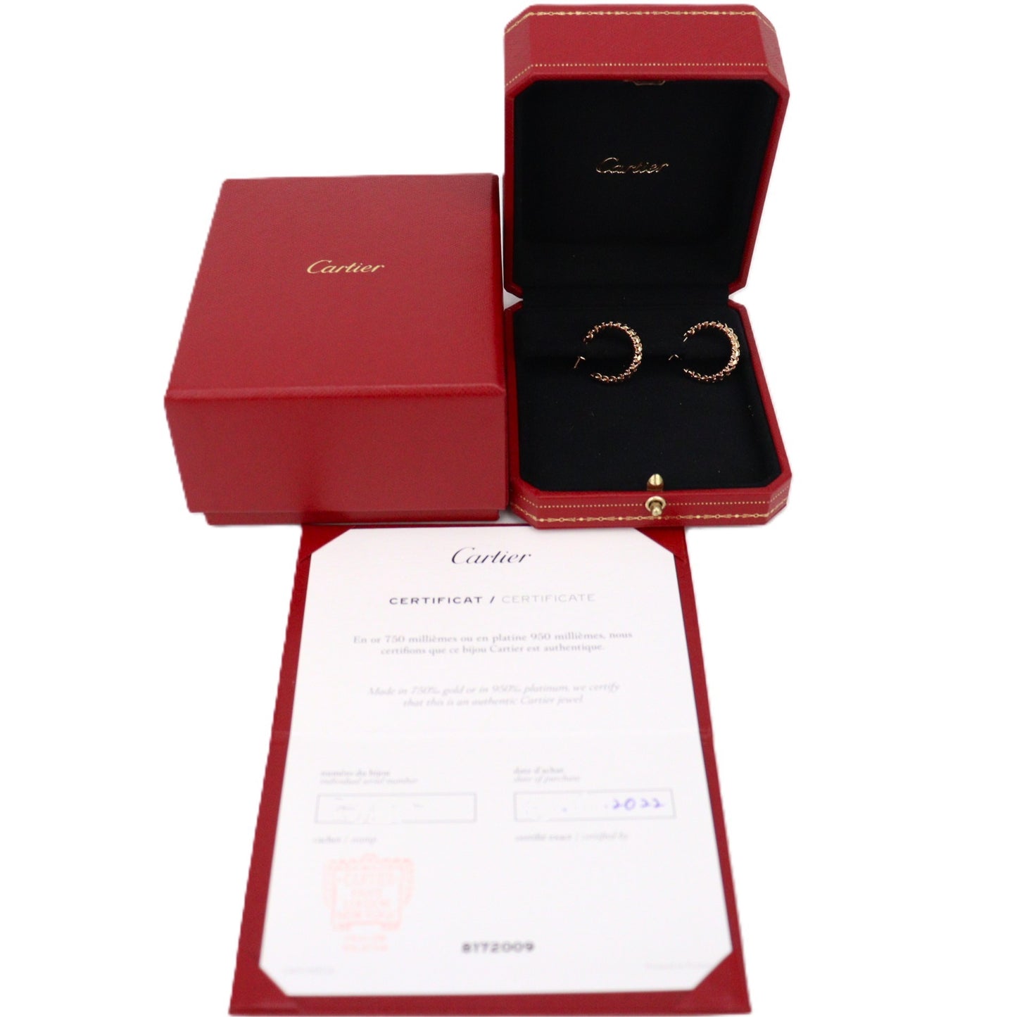 Cartier CRB8301415 Clash Small Model Earrings
