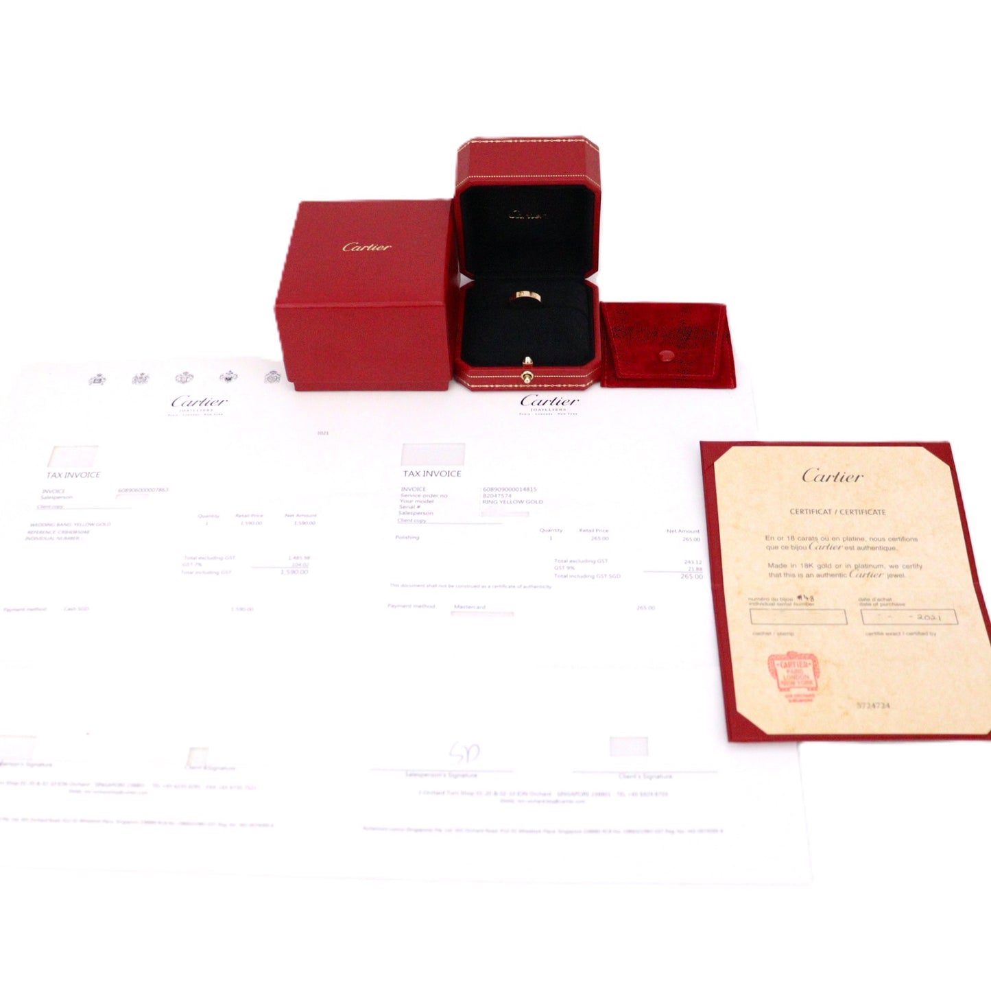 Cartier CRB4085048 Love Small Model Ring