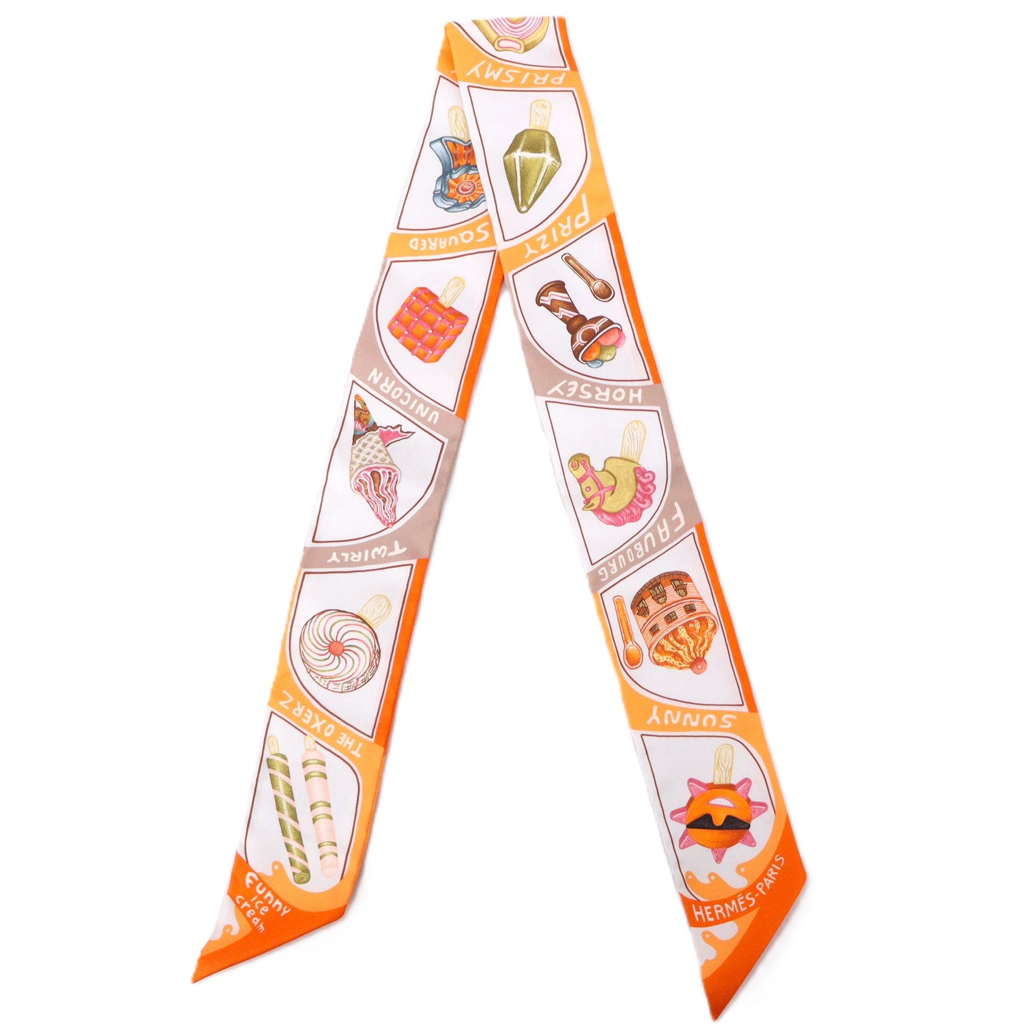 HERMES 064109S TWILLY SCARF